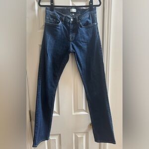 Tecovas mens slim fit straight slim jean dark blue 30X32 western cowboy rodeo